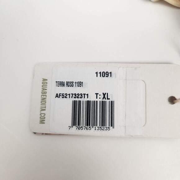 Agua Bendita Terra Bikini Bottom in Ross Floral Blue Size XL NWT - Picture 5 of 5